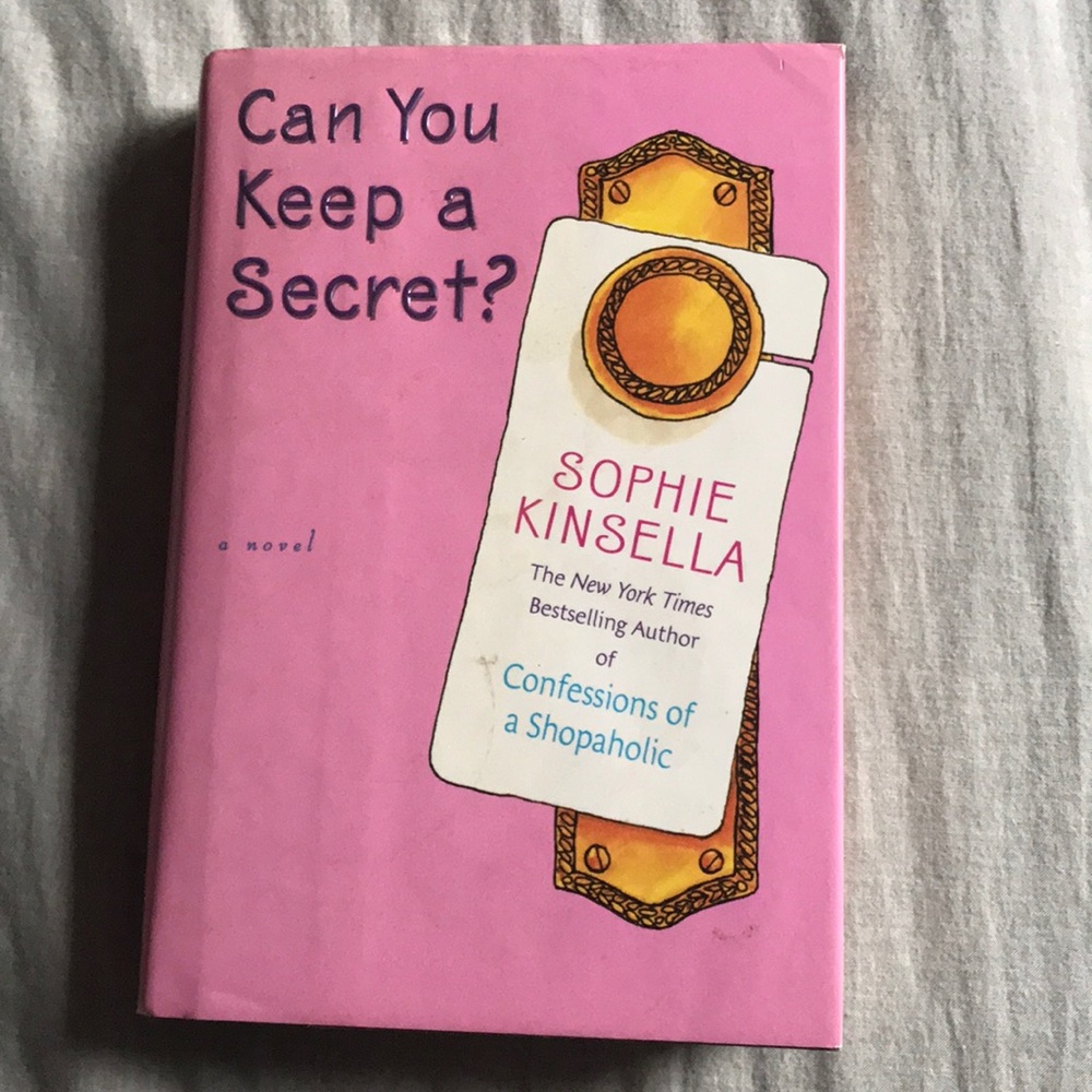 Can You Keep a Secret hardcover novel